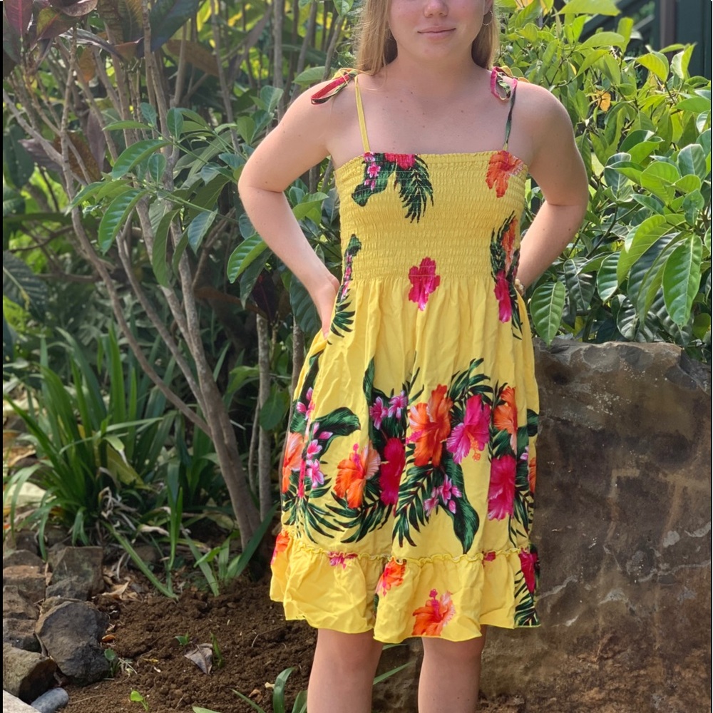 Girls Size 10 Hawaiian / Tropical Dress